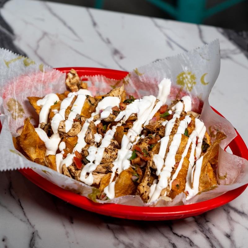 Menu items with a coastal touch